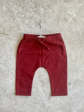 Red Baby Unisex Pants